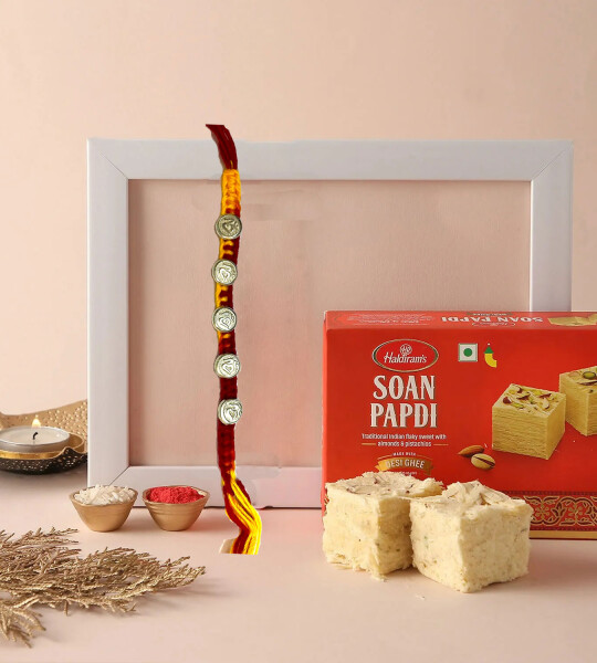 Pure Fancy Designer Rakhi Gift for Brother